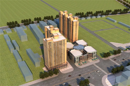 密州金东世纪城132平大套三，全明户型，带中央空调